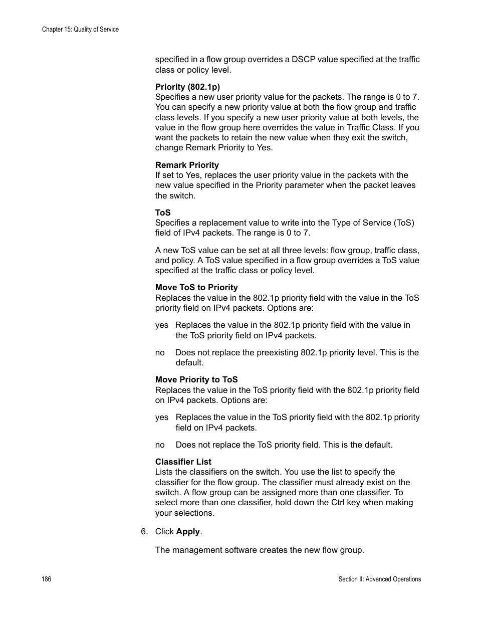 Allied Telesis AT-S63 User Manual | Page 186 / 430
