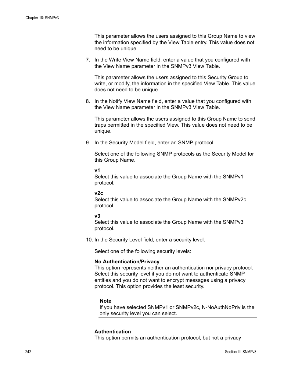 Allied Telesis AT-S63 User Manual | Page 242 / 430