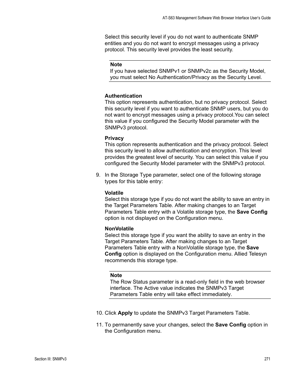 Allied Telesis AT-S63 User Manual | Page 271 / 430