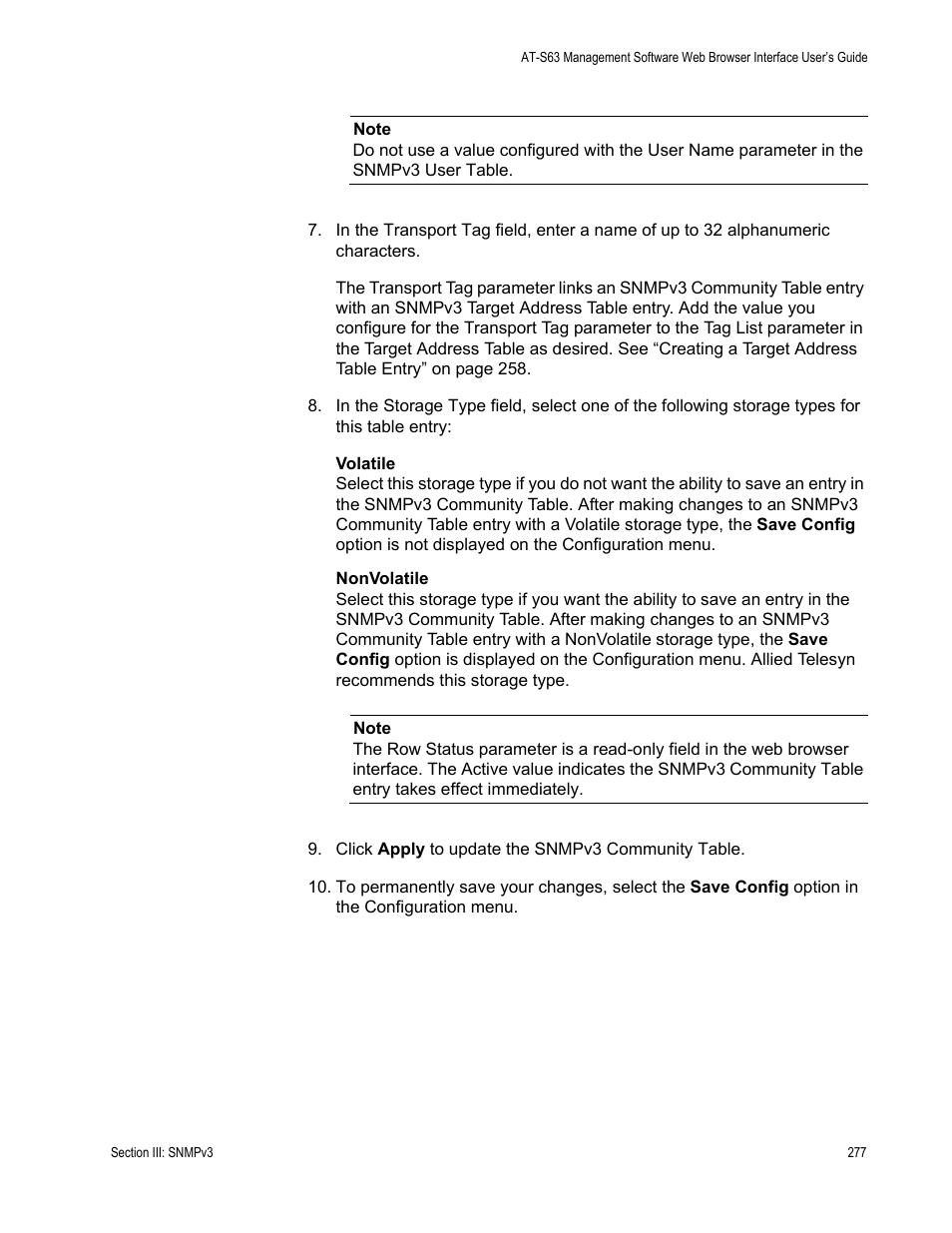 Allied Telesis AT-S63 User Manual | Page 277 / 430