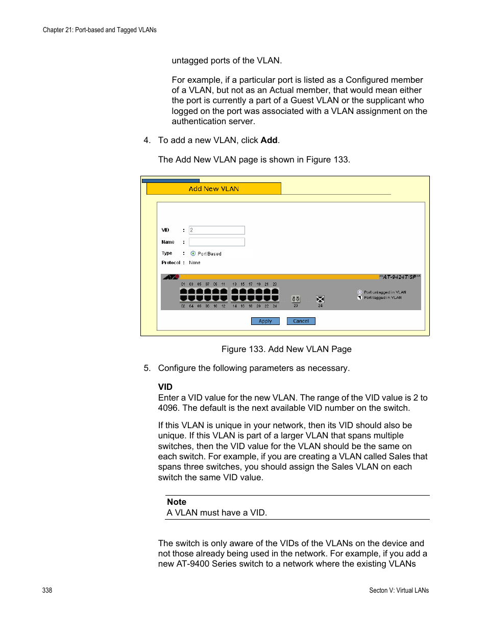 Allied Telesis AT-S63 User Manual | Page 338 / 430
