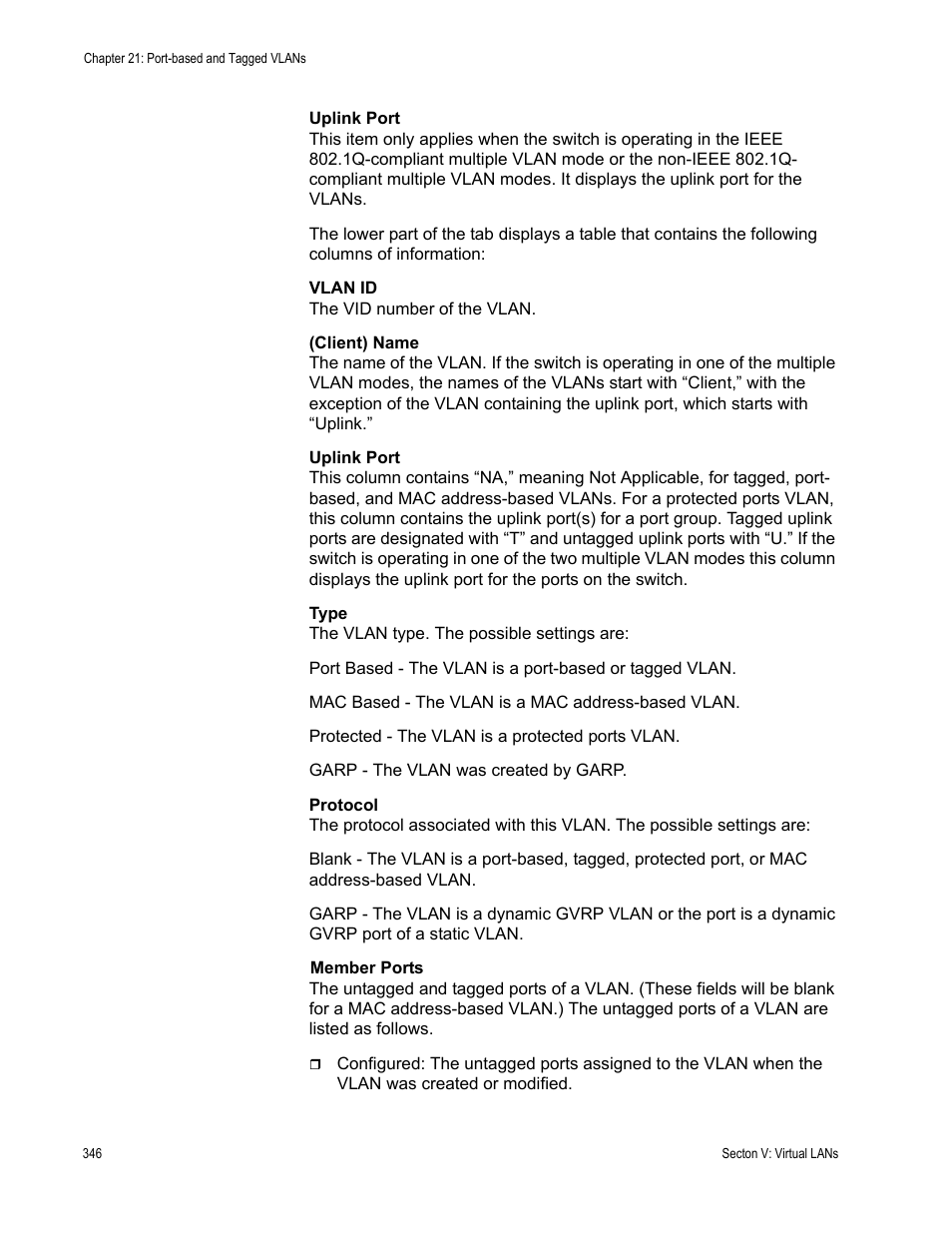 Allied Telesis AT-S63 User Manual | Page 346 / 430