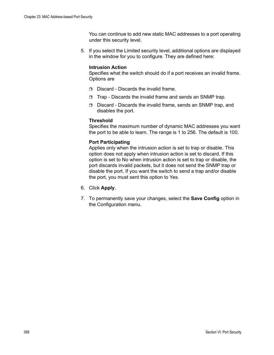Allied Telesis AT-S63 User Manual | Page 368 / 430