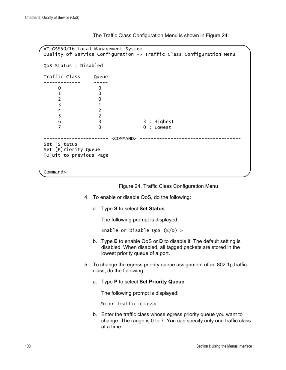 Allied Telesis AT-S79 User Manual | Page 100 / 242