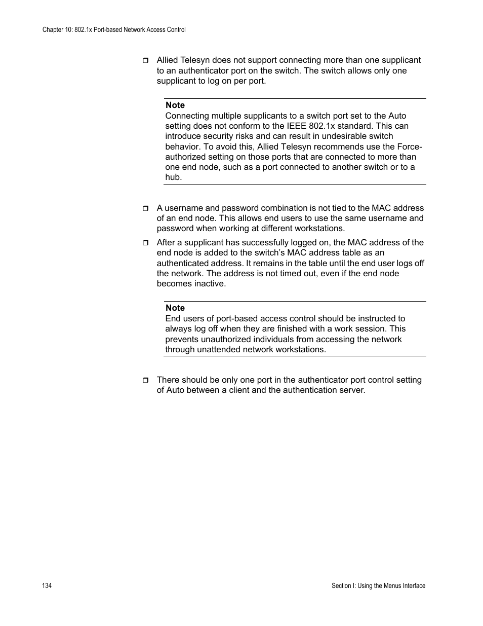 Allied Telesis AT-S79 User Manual | Page 134 / 242