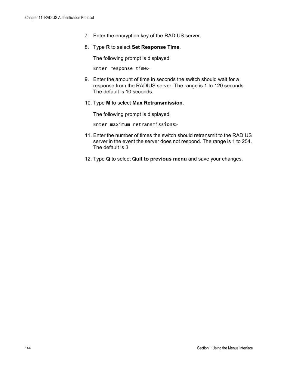 Allied Telesis AT-S79 User Manual | Page 144 / 242