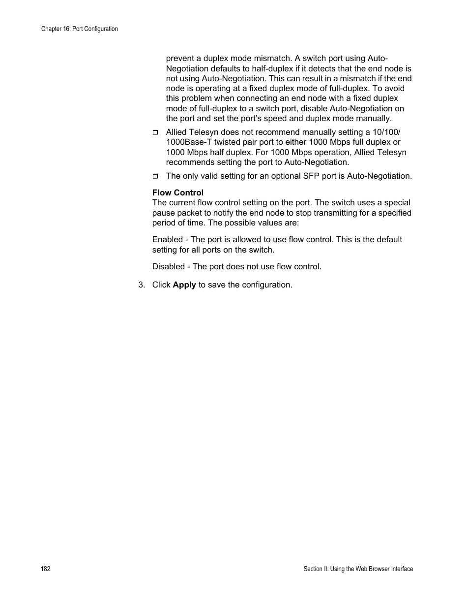 Allied Telesis AT-S79 User Manual | Page 182 / 242