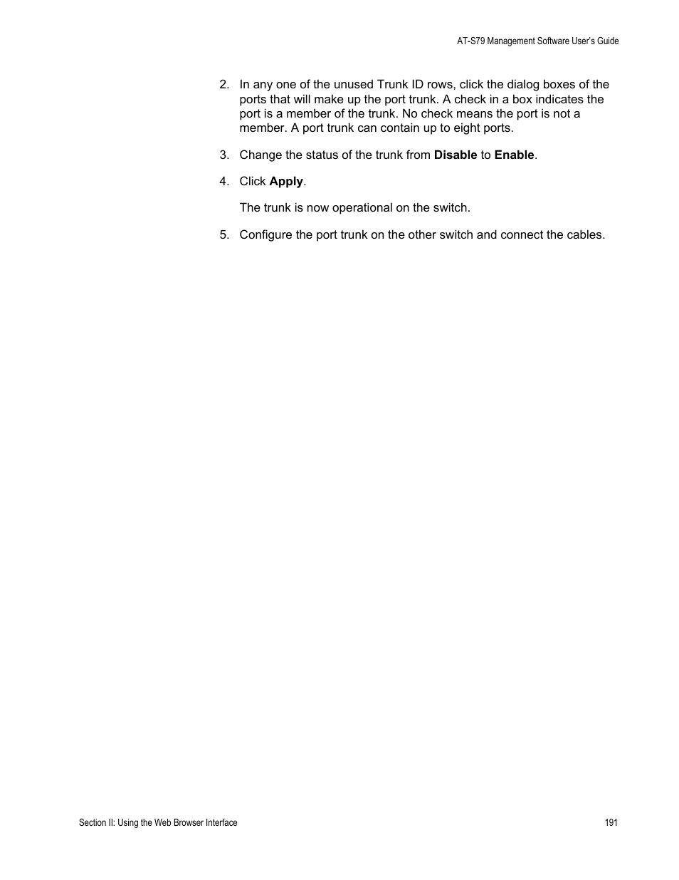 Allied Telesis AT-S79 User Manual | Page 191 / 242