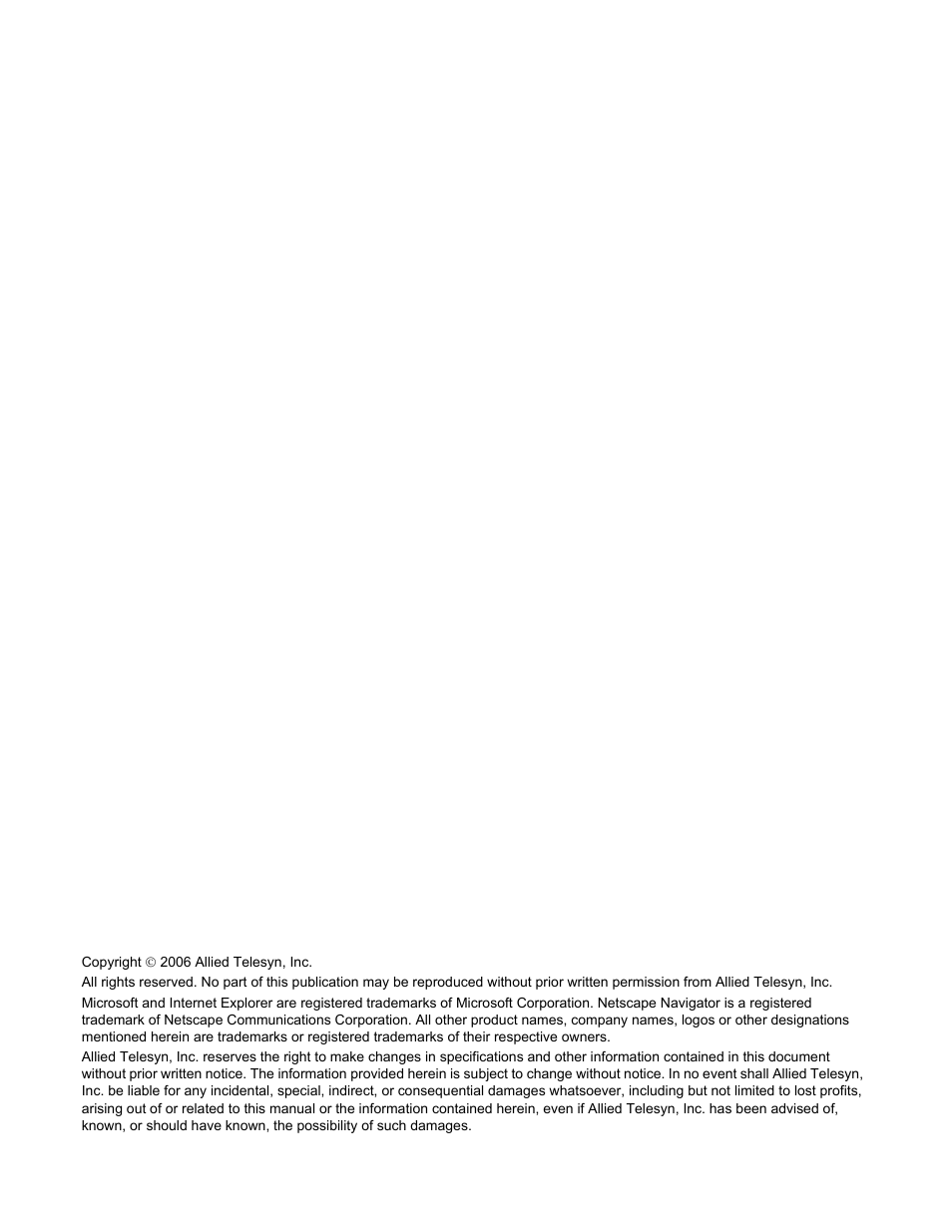 Allied Telesis AT-S79 User Manual | Page 2 / 242