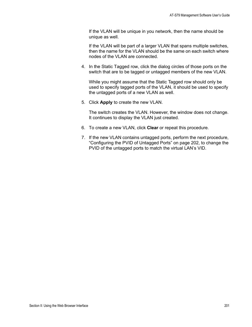 Allied Telesis AT-S79 User Manual | Page 201 / 242