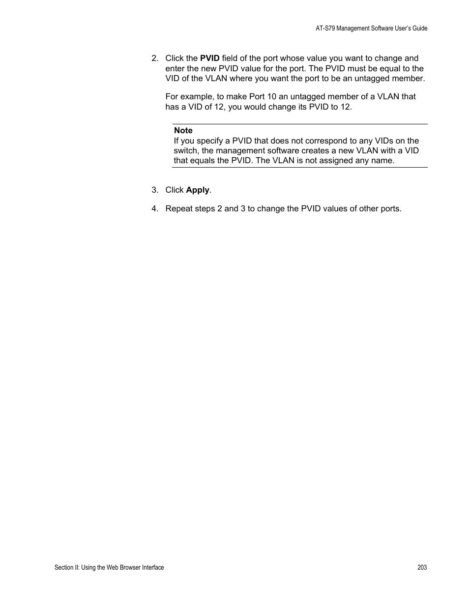Allied Telesis AT-S79 User Manual | Page 203 / 242