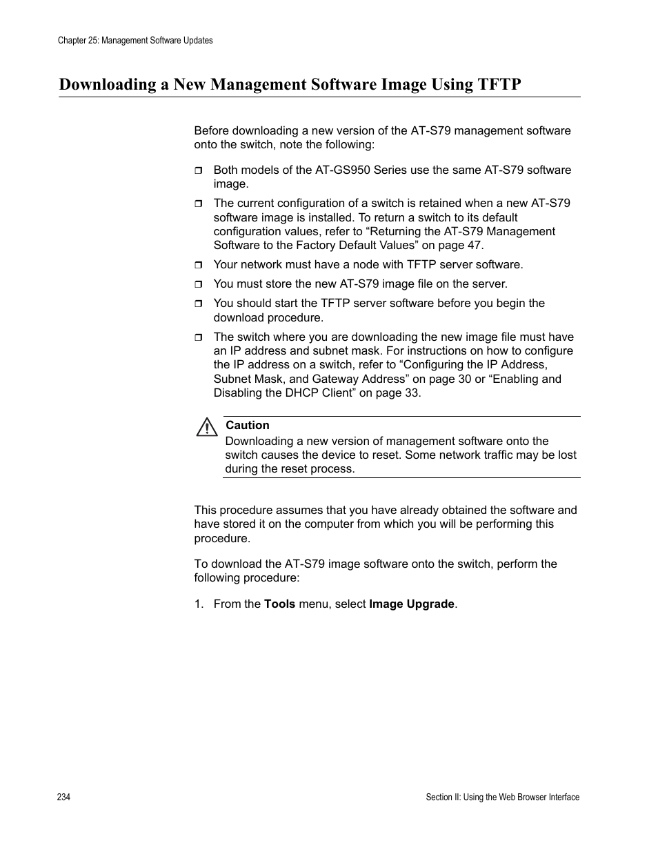 Allied Telesis AT-S79 User Manual | Page 234 / 242
