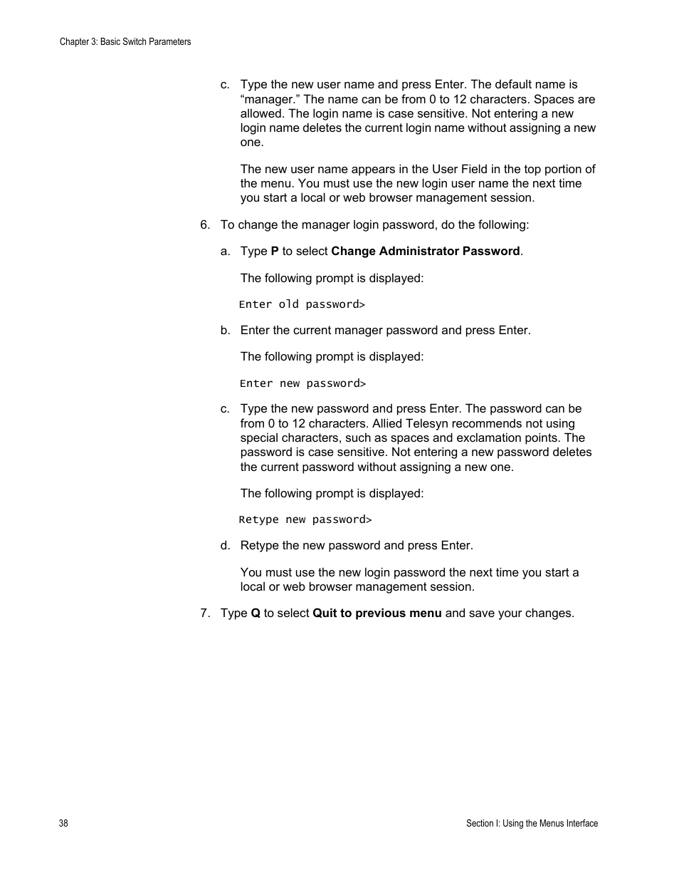 Allied Telesis AT-S79 User Manual | Page 38 / 242