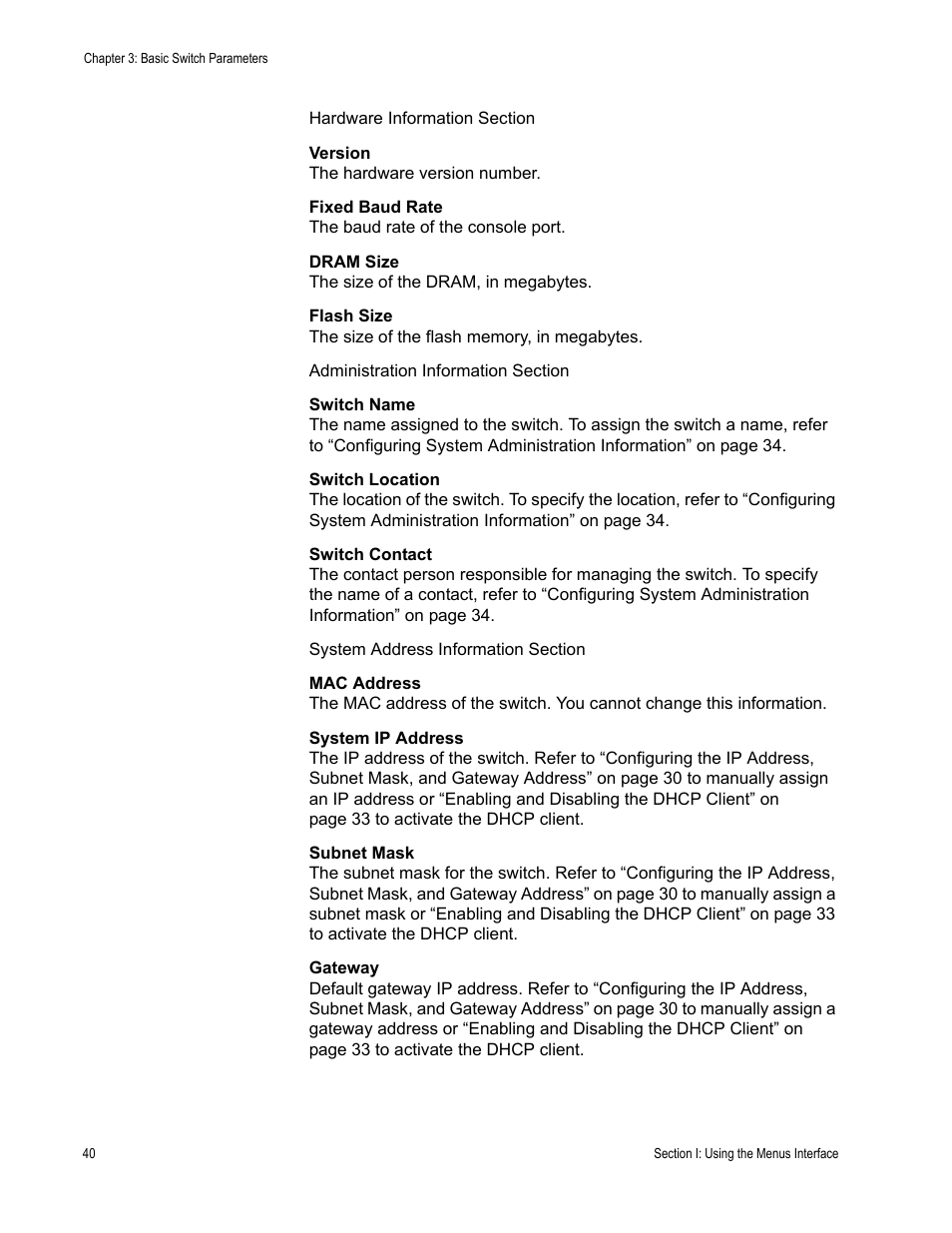 Allied Telesis AT-S79 User Manual | Page 40 / 242