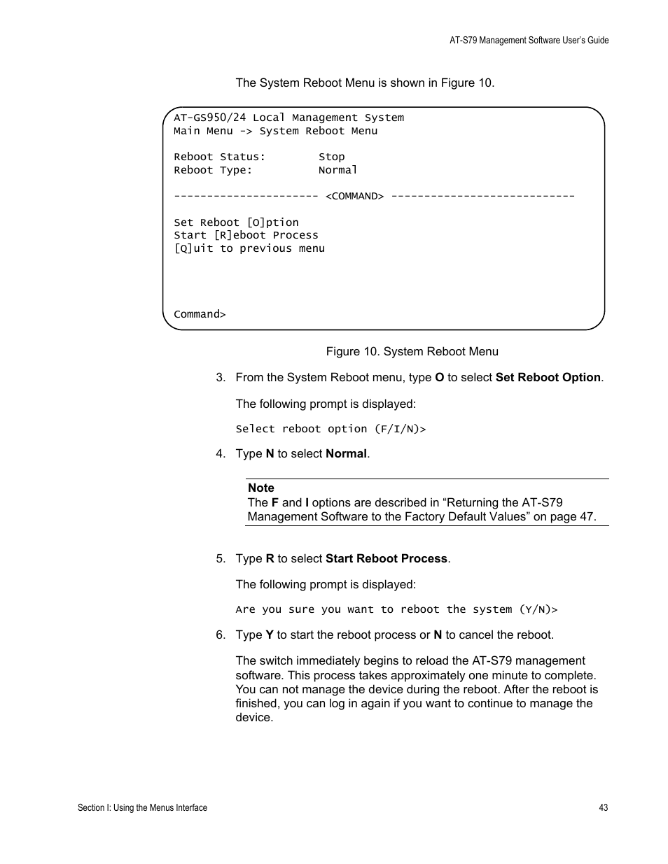 Allied Telesis AT-S79 User Manual | Page 43 / 242