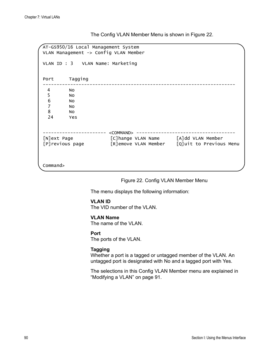 Allied Telesis AT-S79 User Manual | Page 90 / 242