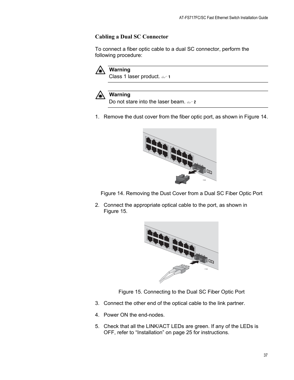 Allied Telesis AT-FS717FC/SC User Manual | Page 37 / 69