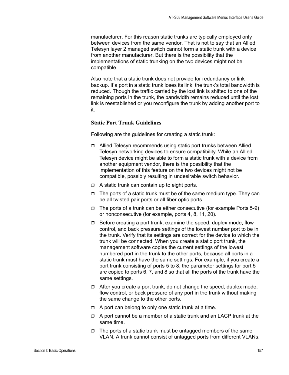 Allied Telesis AT-S63 User Manual | Page 157 / 942