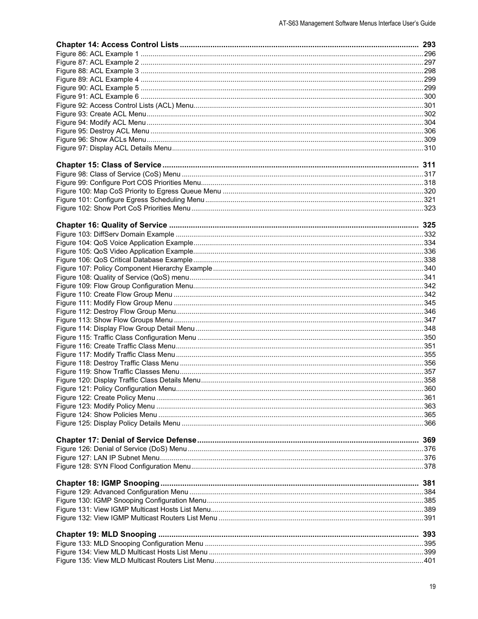 Allied Telesis AT-S63 User Manual | Page 19 / 942