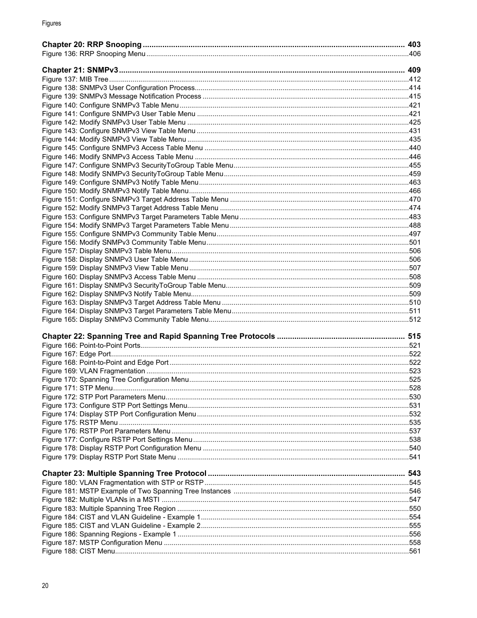 Allied Telesis AT-S63 User Manual | Page 20 / 942