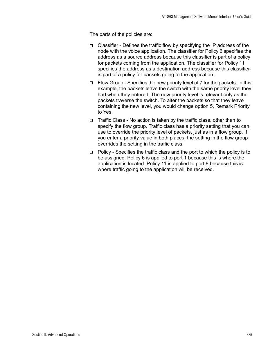 Allied Telesis AT-S63 User Manual | Page 335 / 942