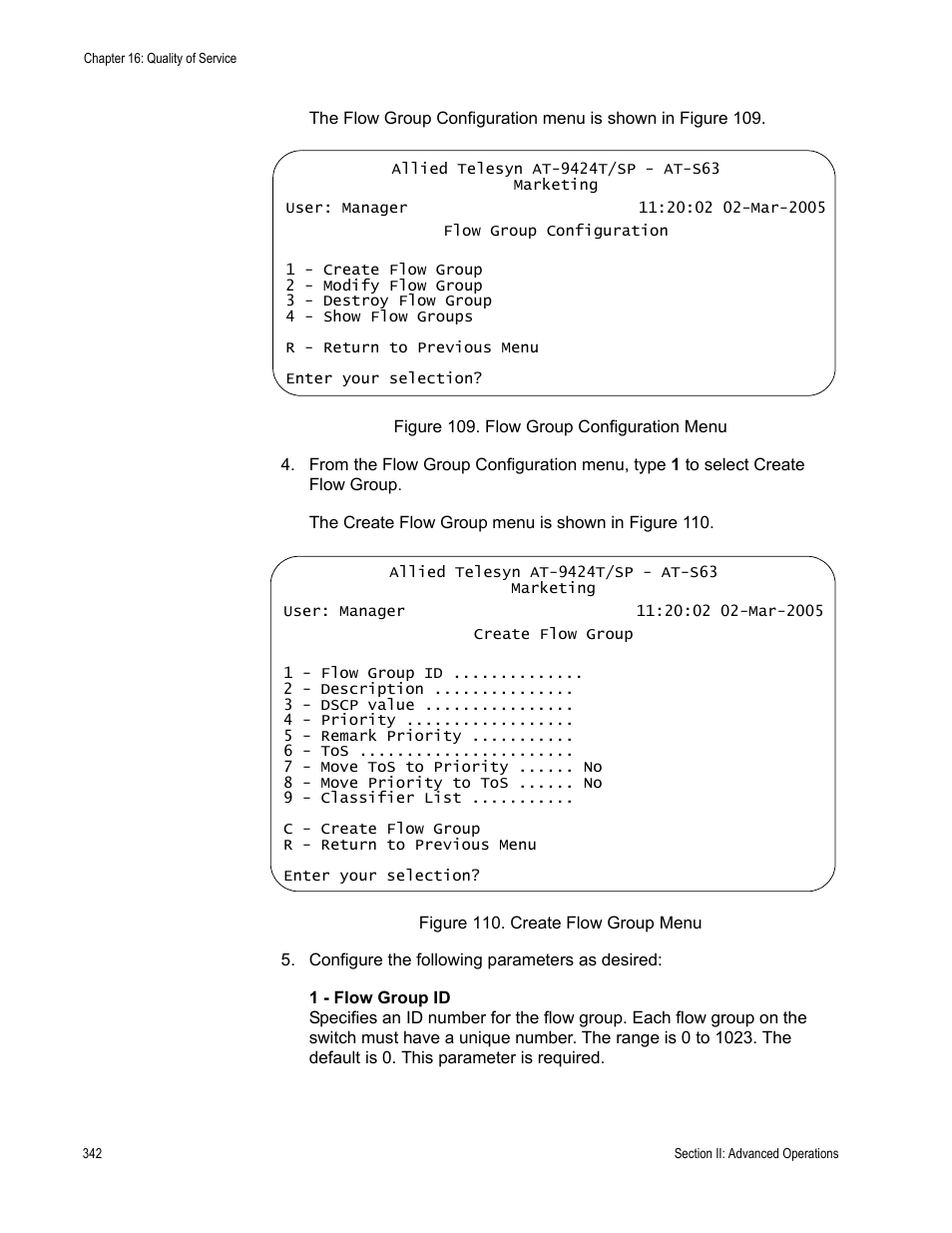 Allied Telesis AT-S63 User Manual | Page 342 / 942