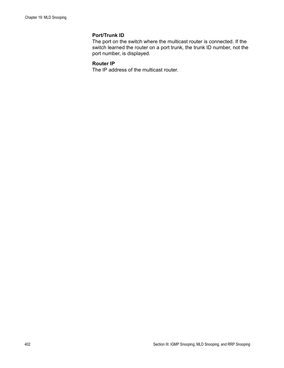 Allied Telesis AT-S63 User Manual | Page 402 / 942