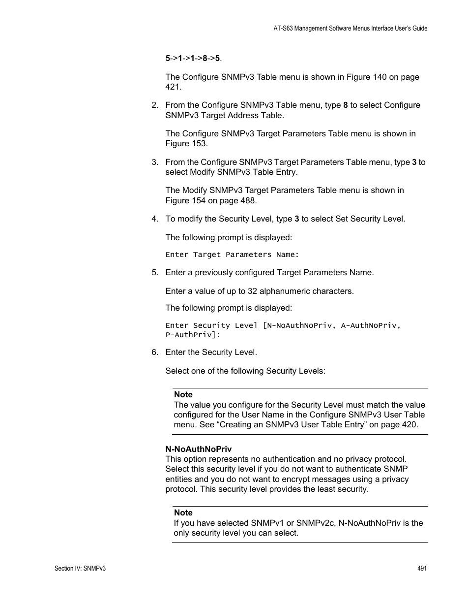 Allied Telesis AT-S63 User Manual | Page 491 / 942