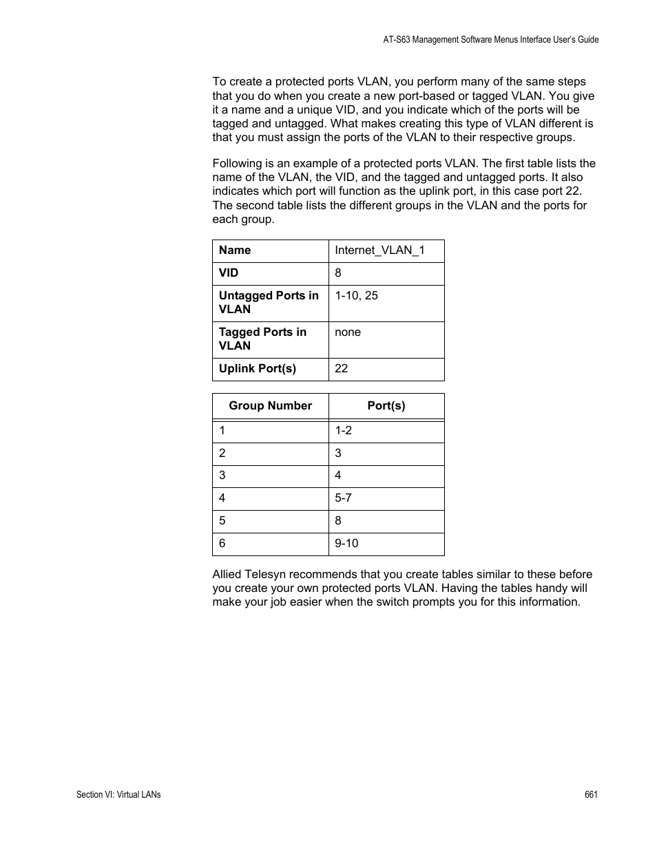 Allied Telesis AT-S63 User Manual | Page 661 / 942