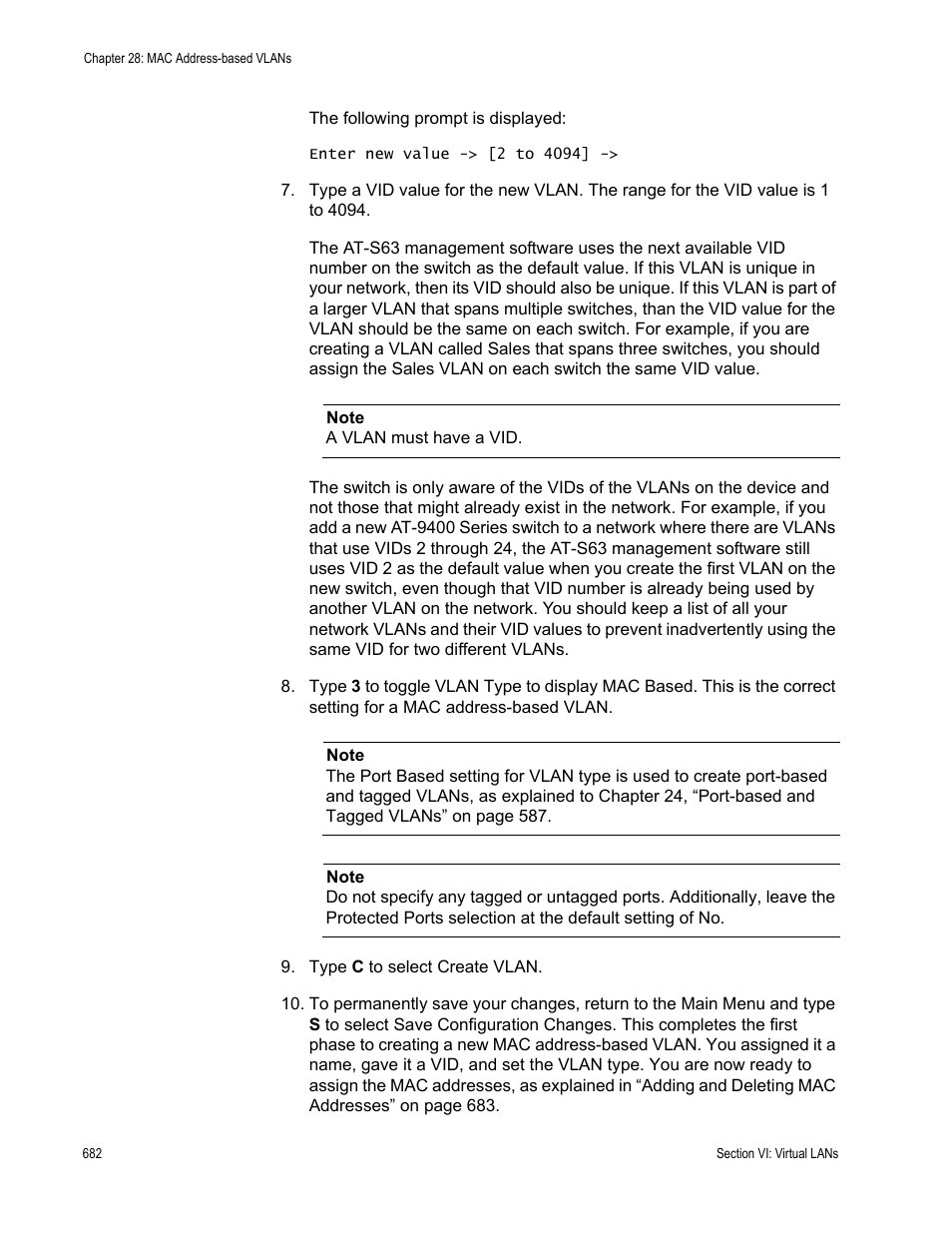 Allied Telesis AT-S63 User Manual | Page 682 / 942