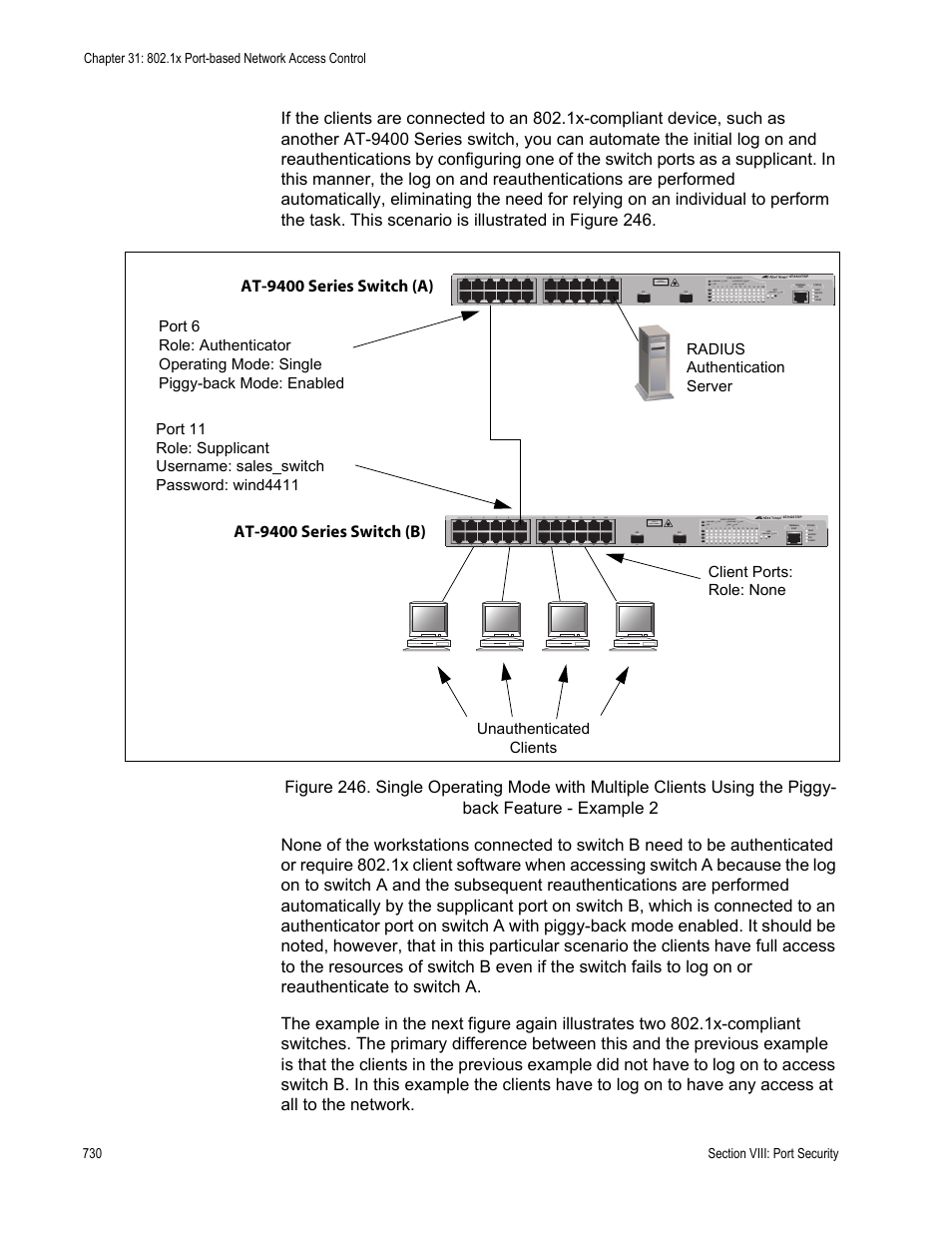 At-9400 series switch (b) | Allied Telesis AT-S63 User Manual | Page 730 / 942
