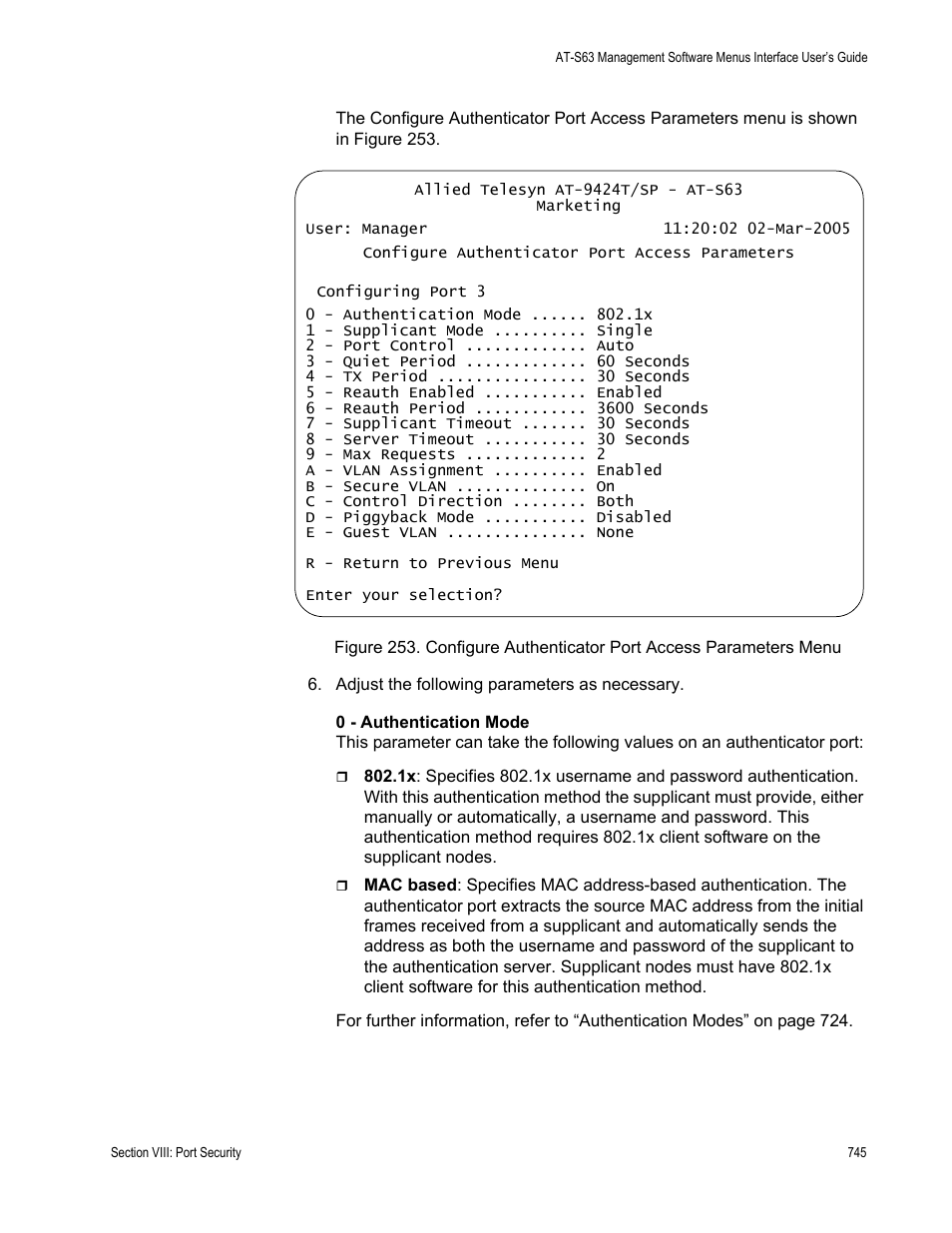 Allied Telesis AT-S63 User Manual | Page 745 / 942