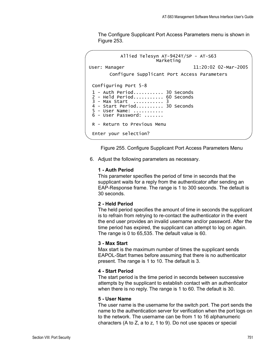 Allied Telesis AT-S63 User Manual | Page 751 / 942