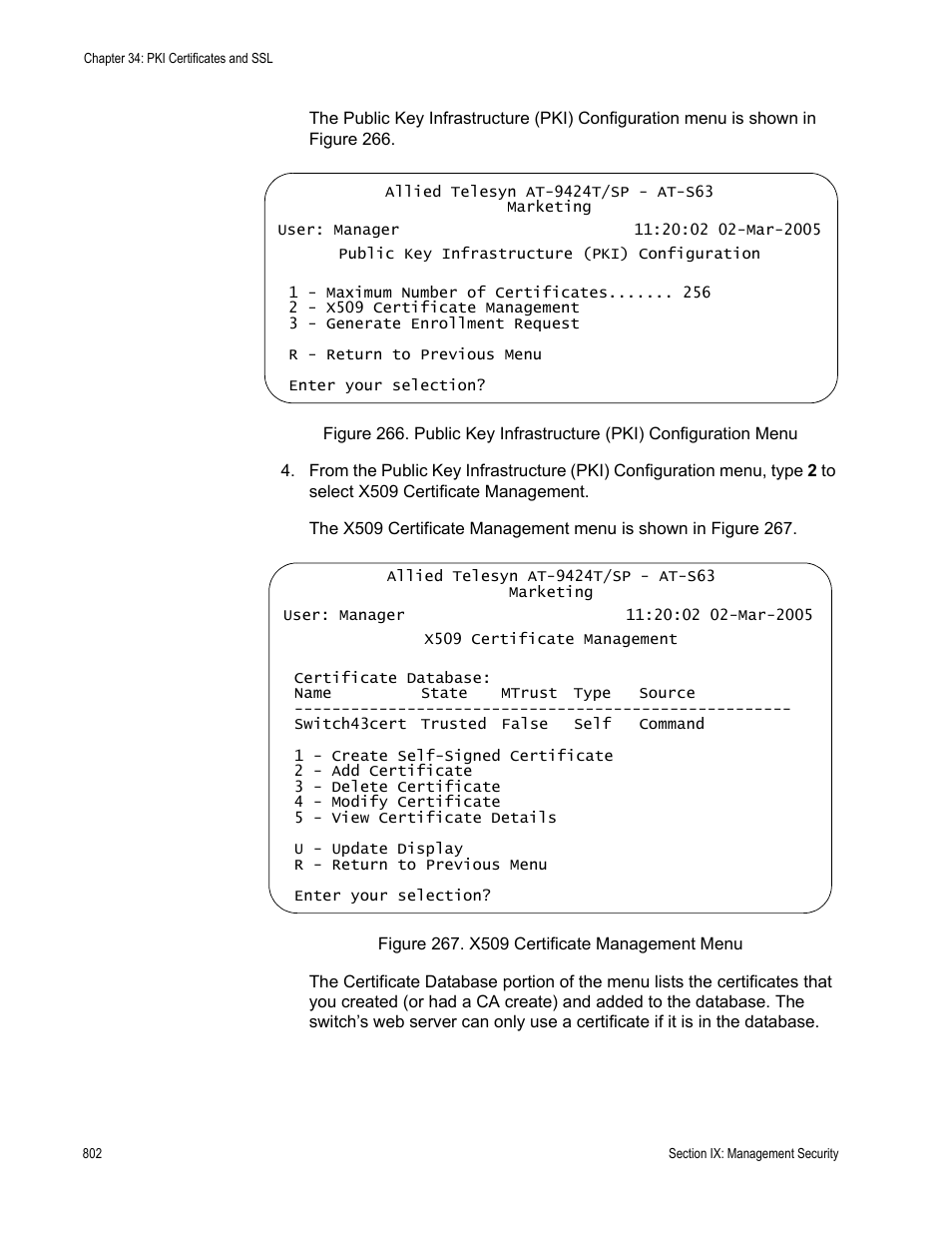Allied Telesis AT-S63 User Manual | Page 802 / 942