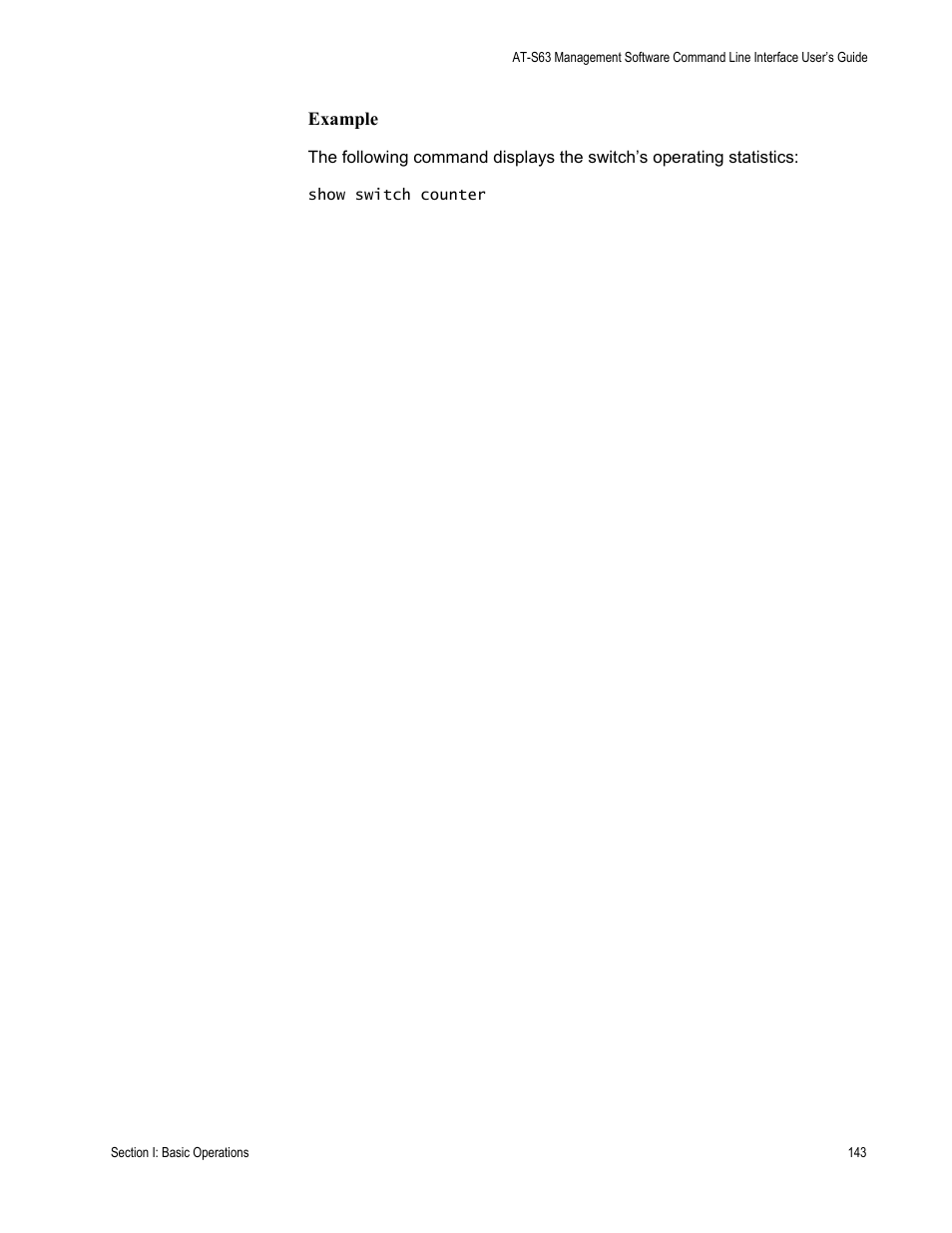 Allied Telesis AT-S63 User Manual | Page 143 / 726