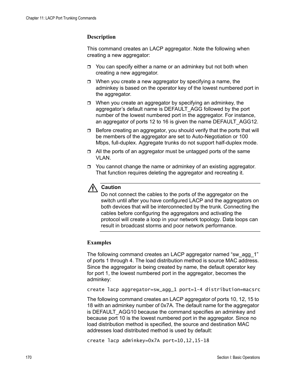 Allied Telesis AT-S63 User Manual | Page 170 / 726