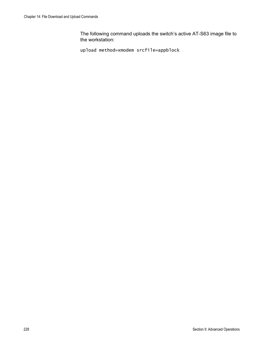 Allied Telesis AT-S63 User Manual | Page 228 / 726