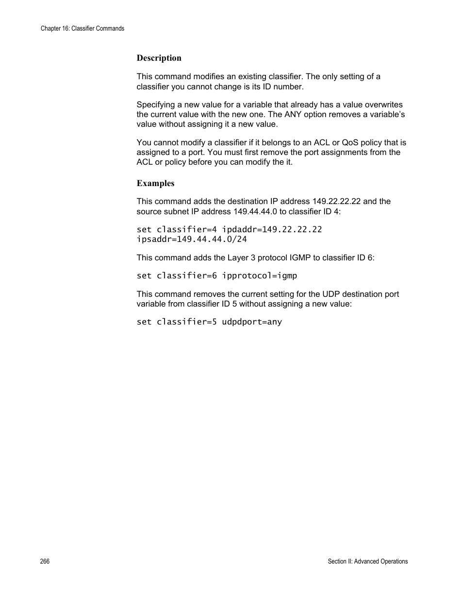 Allied Telesis AT-S63 User Manual | Page 266 / 726