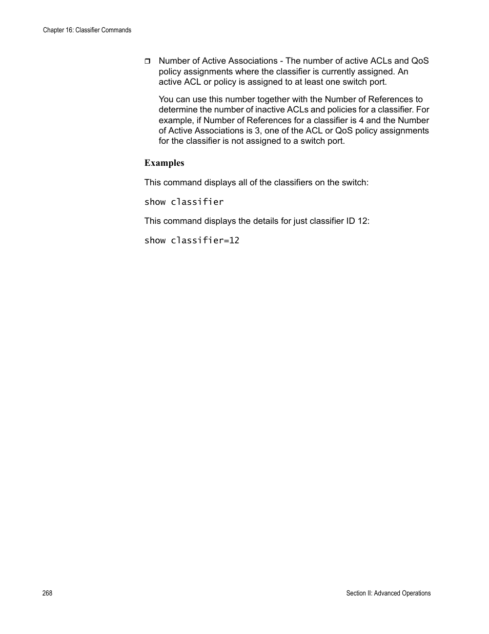 Allied Telesis AT-S63 User Manual | Page 268 / 726
