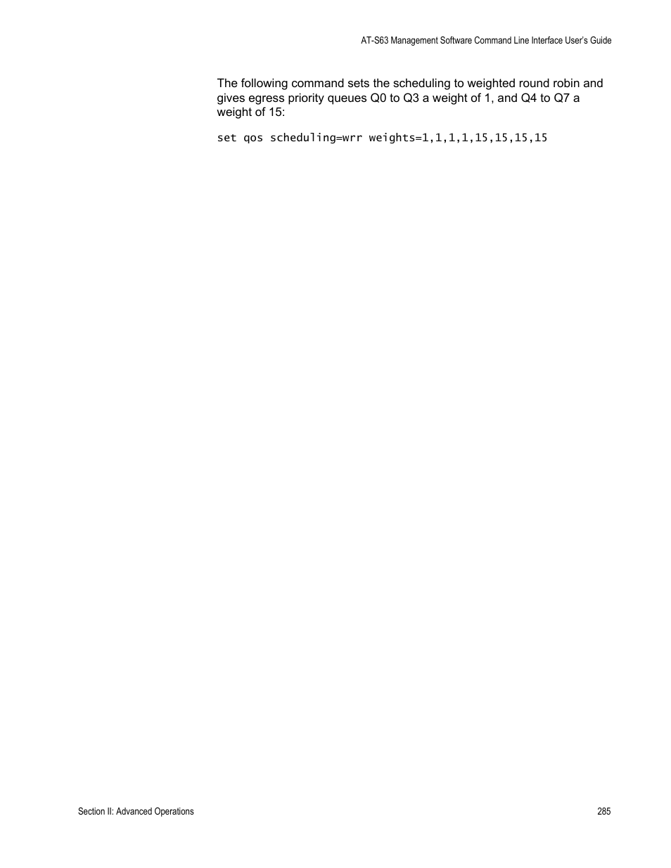Allied Telesis AT-S63 User Manual | Page 285 / 726