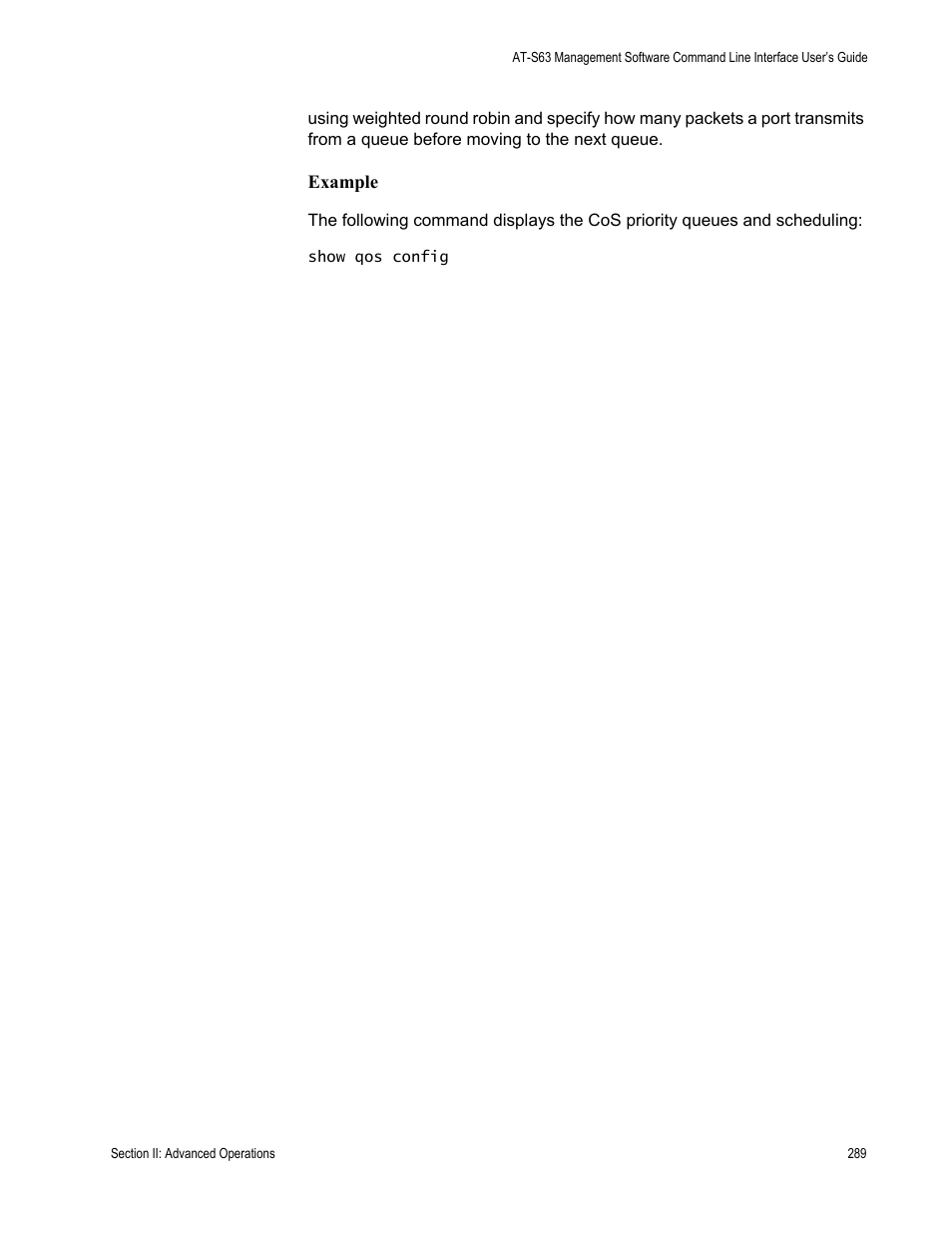 Allied Telesis AT-S63 User Manual | Page 289 / 726