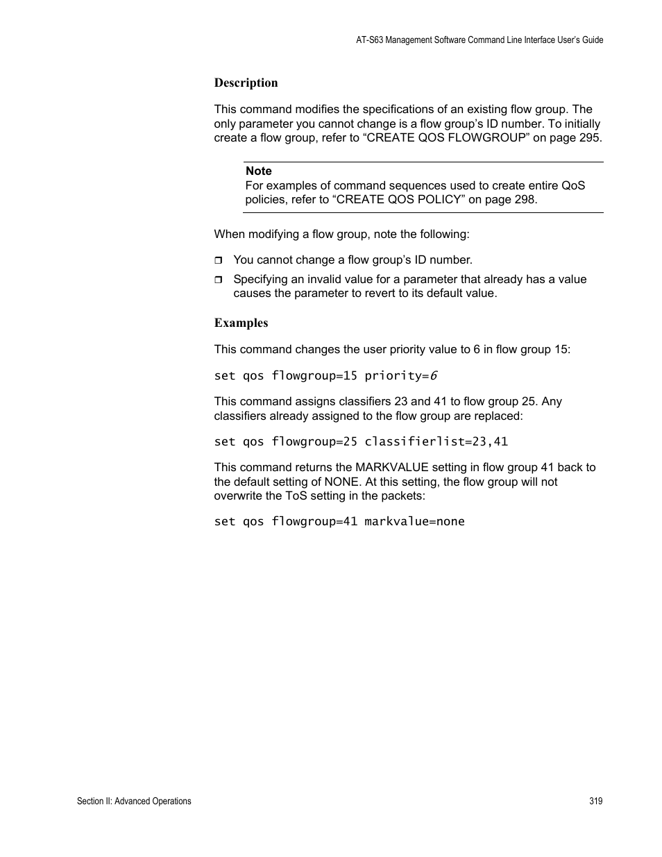 Allied Telesis AT-S63 User Manual | Page 319 / 726