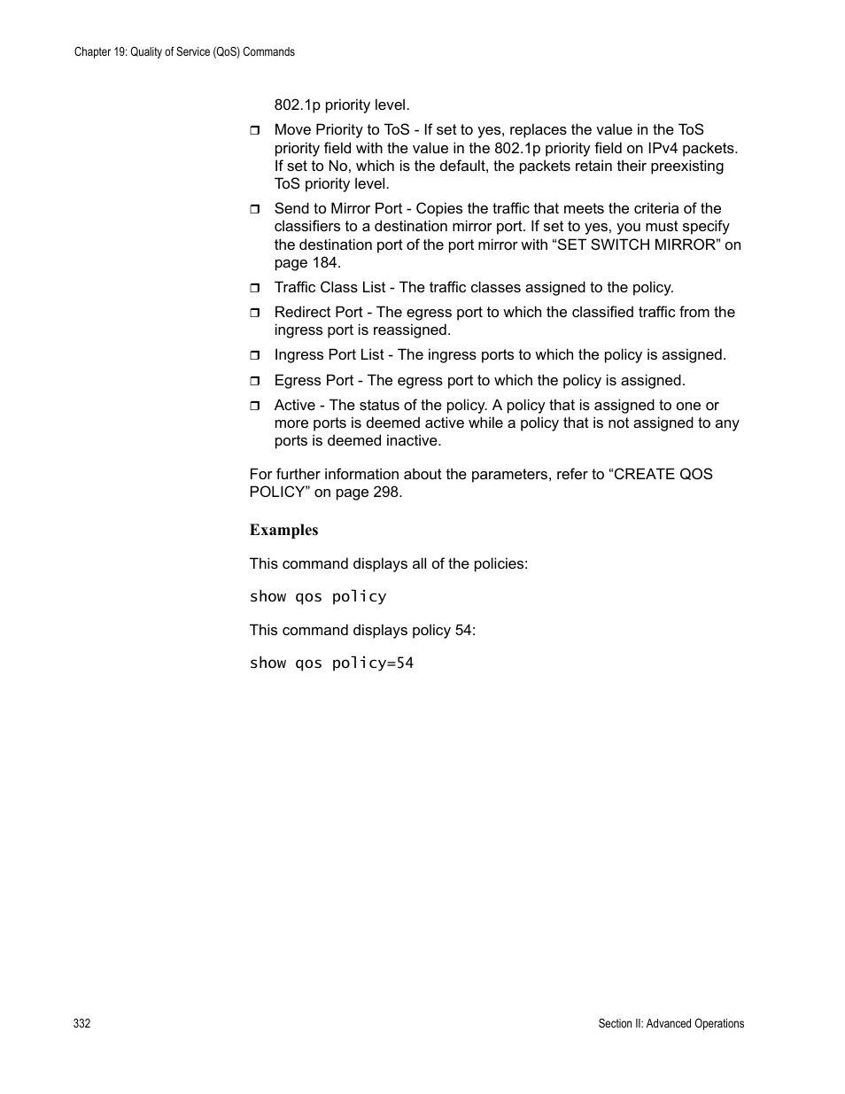 Allied Telesis AT-S63 User Manual | Page 332 / 726