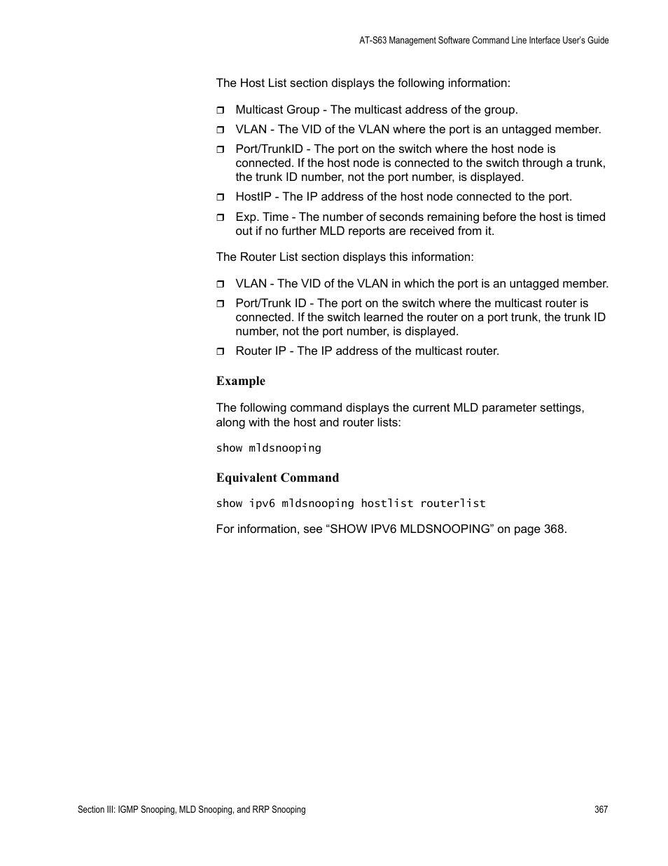 Allied Telesis AT-S63 User Manual | Page 367 / 726