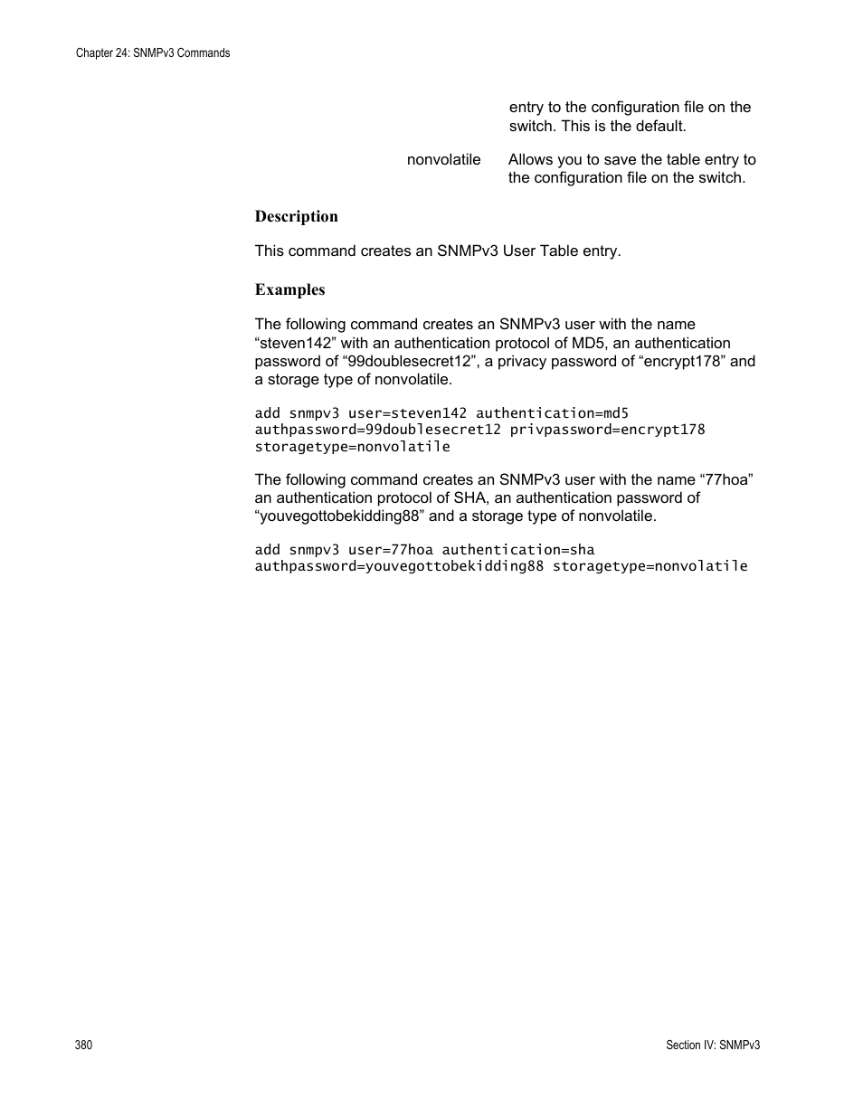 Allied Telesis AT-S63 User Manual | Page 380 / 726