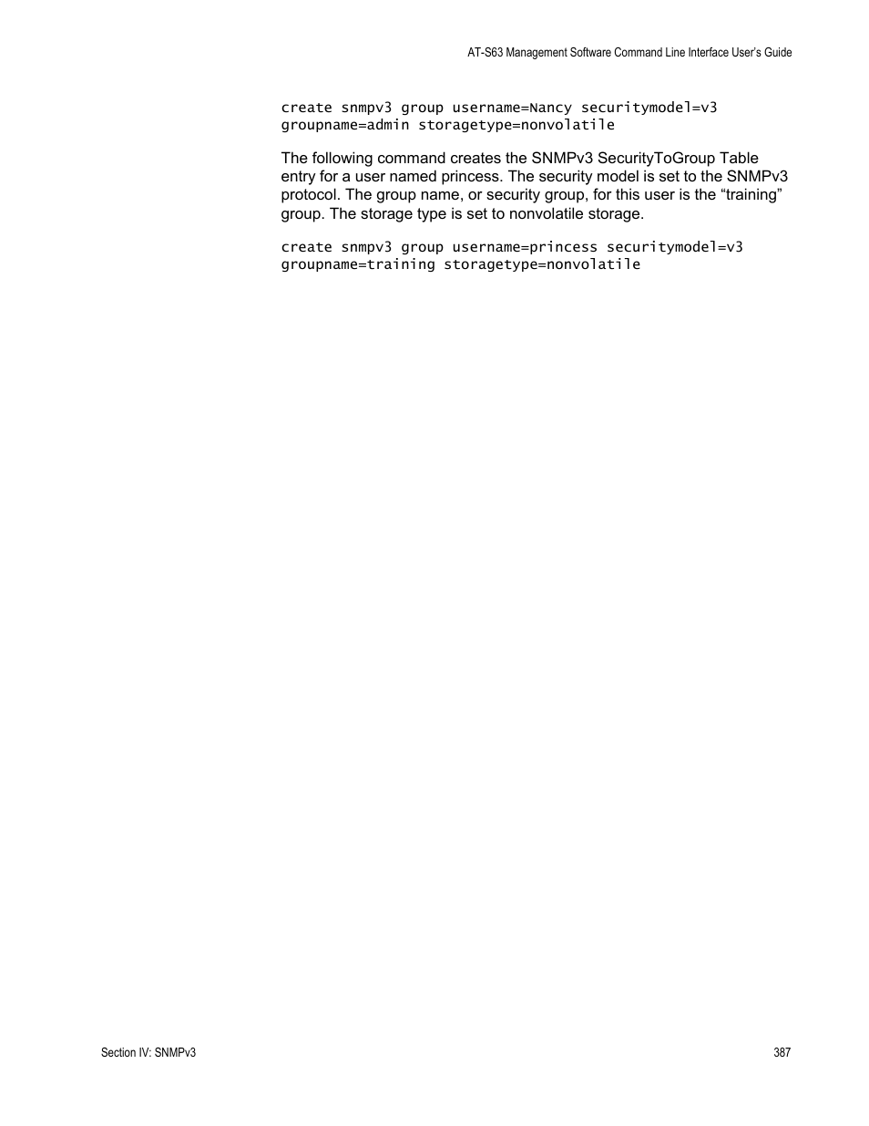 Allied Telesis AT-S63 User Manual | Page 387 / 726