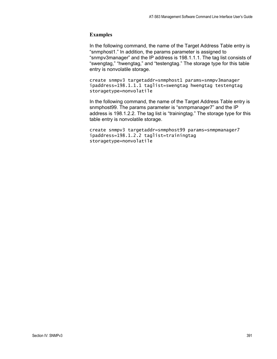 Allied Telesis AT-S63 User Manual | Page 391 / 726