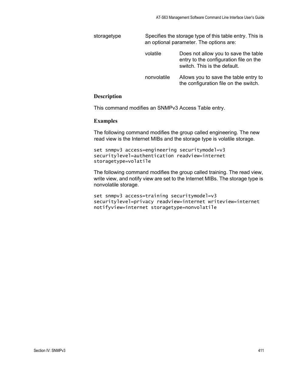 Allied Telesis AT-S63 User Manual | Page 411 / 726