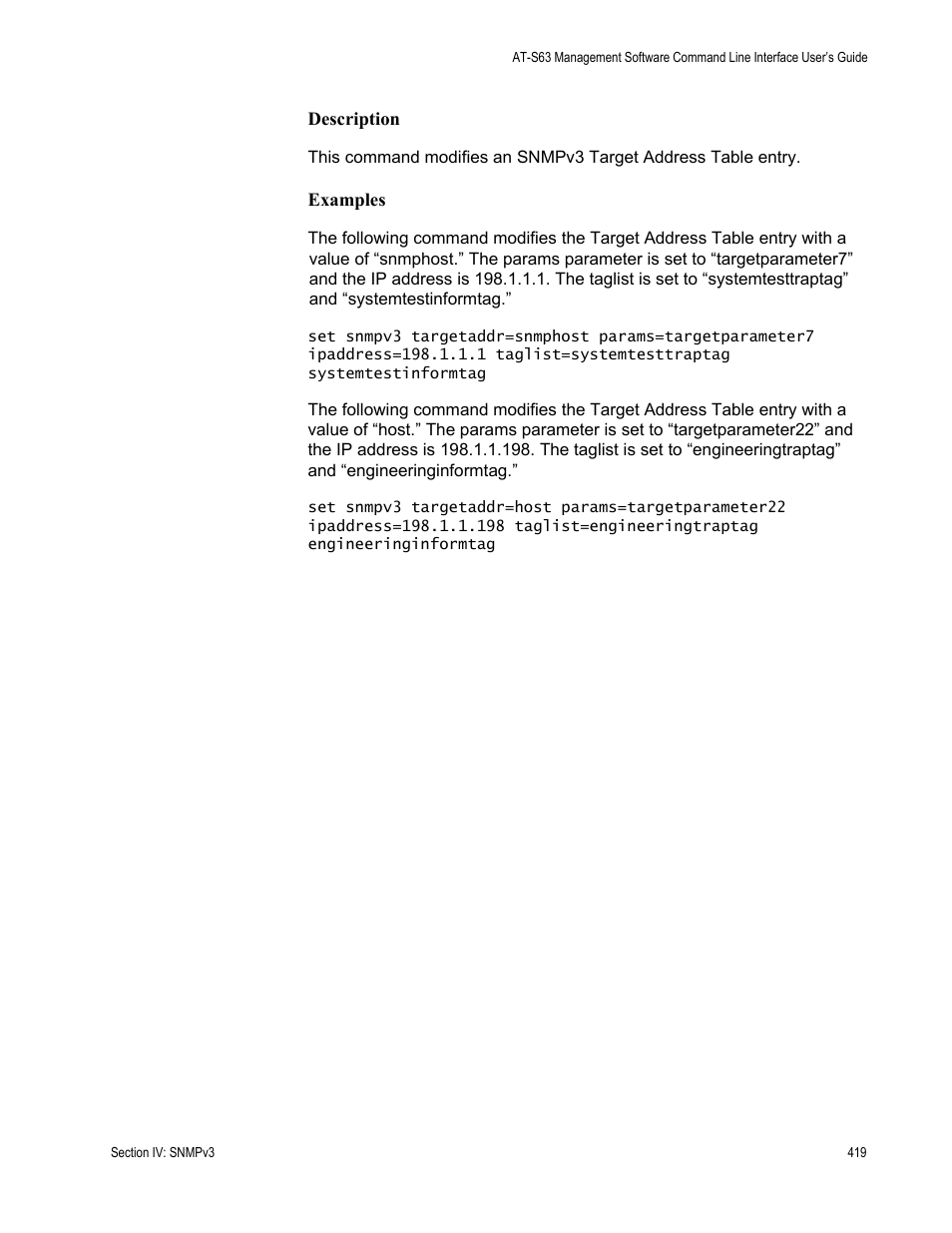 Allied Telesis AT-S63 User Manual | Page 419 / 726
