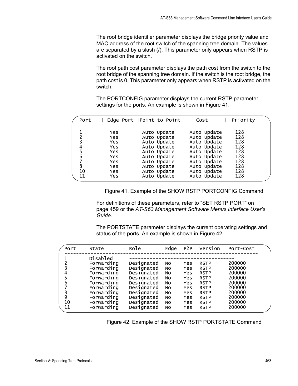 Allied Telesis AT-S63 User Manual | Page 463 / 726